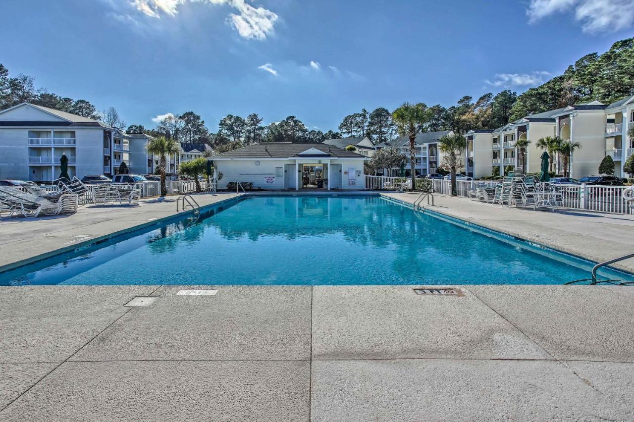 First-Floor Myrtle Beach Condo With Pool Access! Kültér fotó
